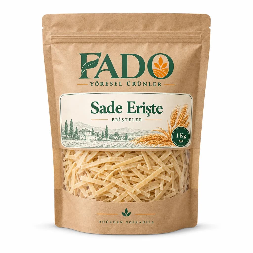 FADO Sade Erişte 1 Kg - Görsel 2