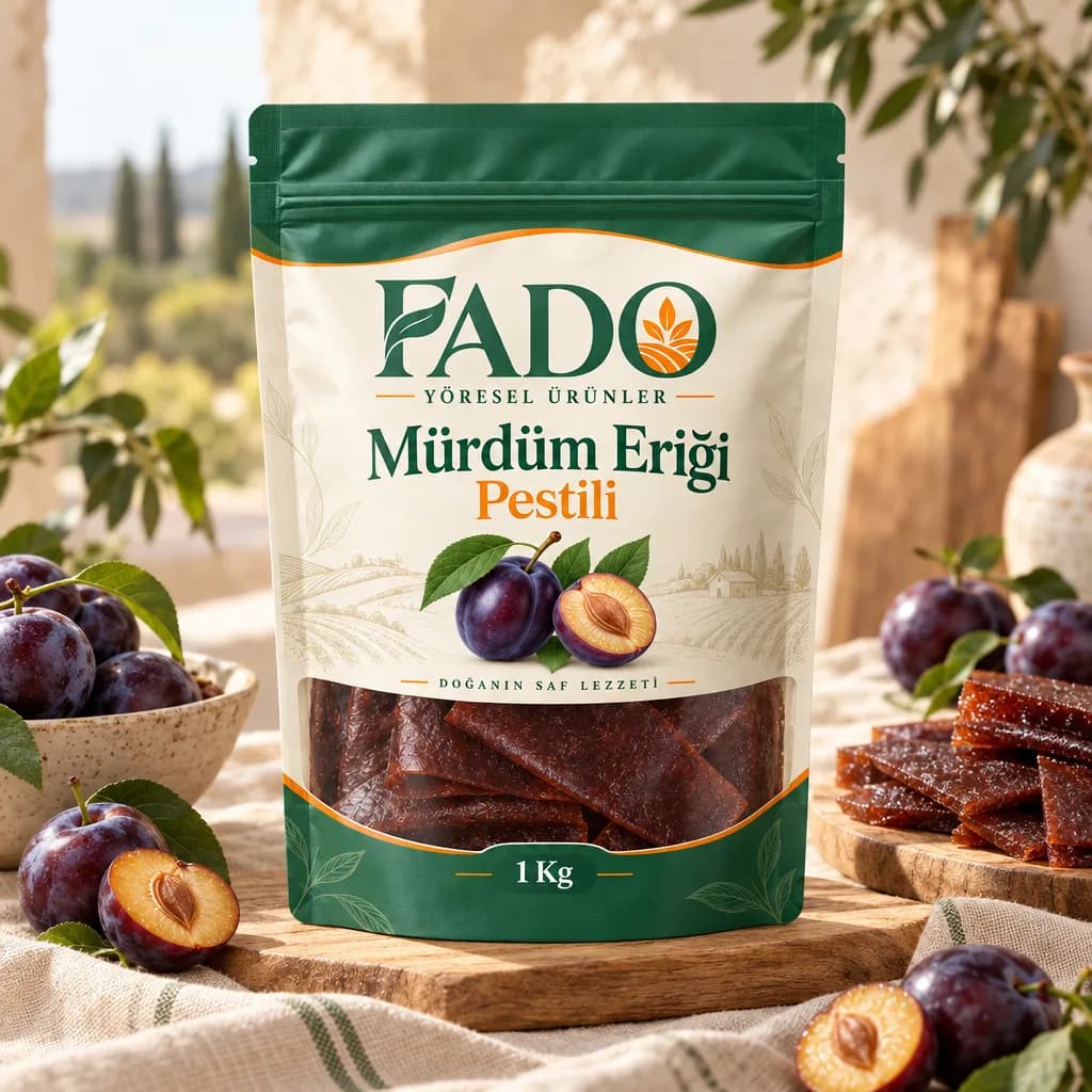 FADO Mürdüm Eriği Pestili 1 Kg - Görsel 1