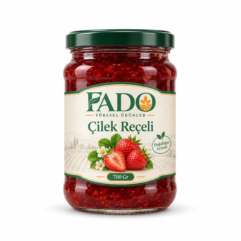FADO Çilek Reçeli 700 Gr - Görsel 2